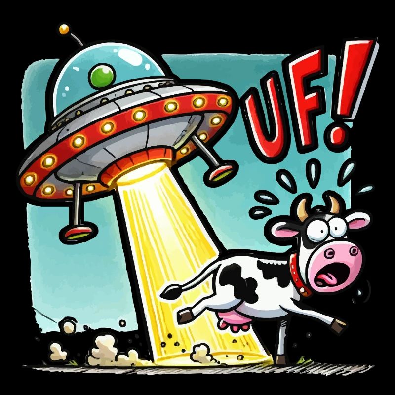 UFO cow