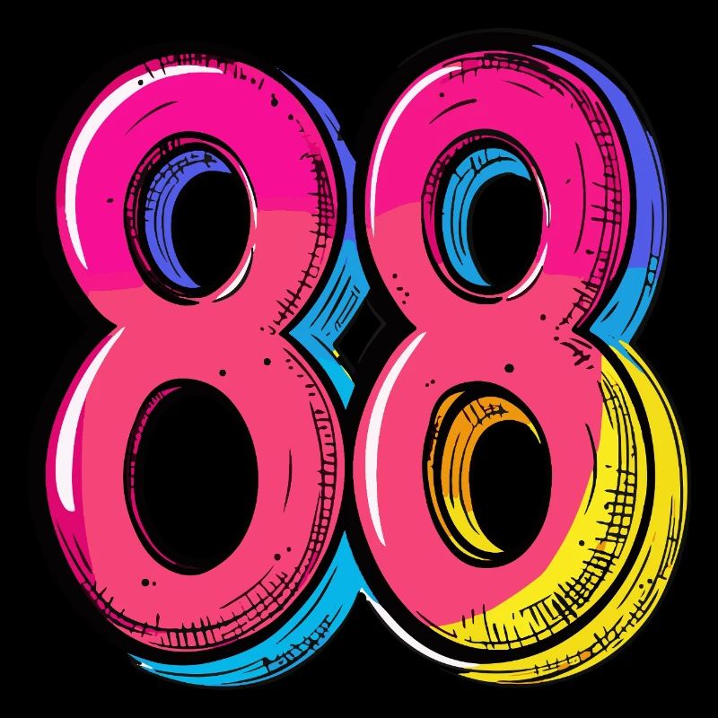 Bande dessinée à 88 chiffres