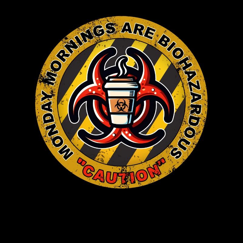 CAUTION: MONDAY MORNINGS ARE BIOHAZARDOUS