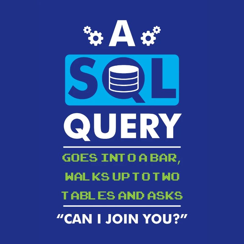 A SQL Query Goes Into A Bar Datenbank Entwickler