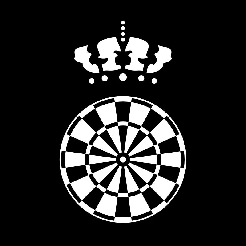 Couronne de disque de fléchettes