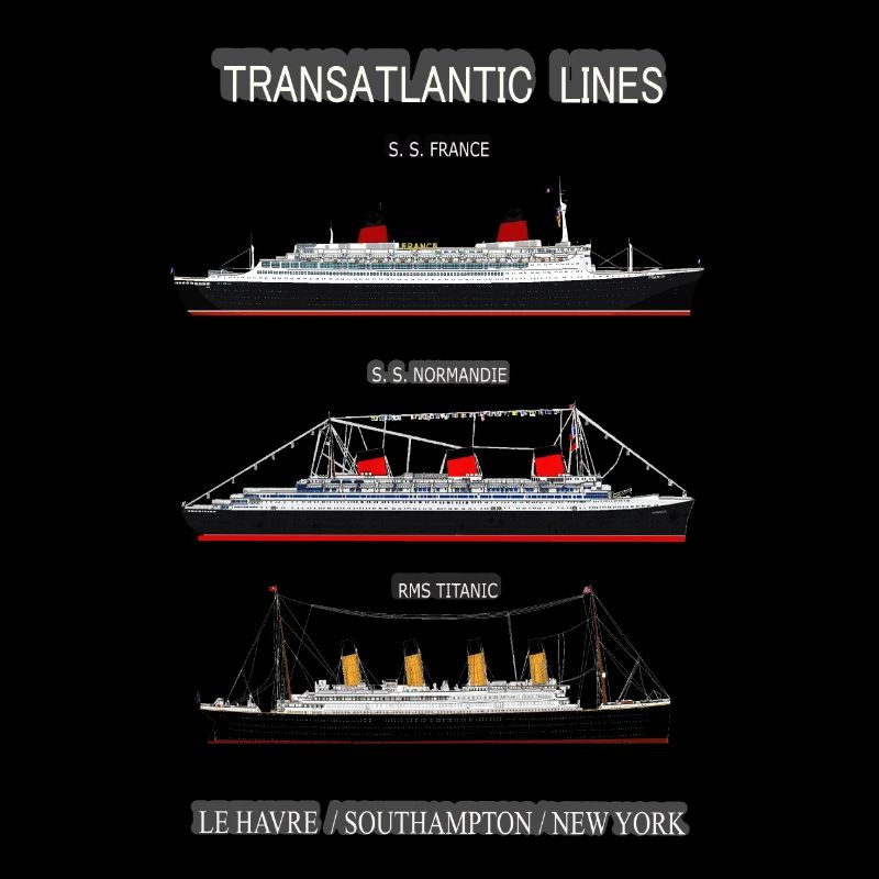 TRANSATLANTIC LINES POSTER