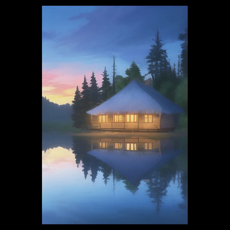 Charming lakeside cabin