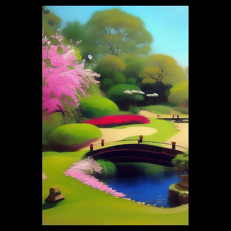 Chinesischer Zen Garten