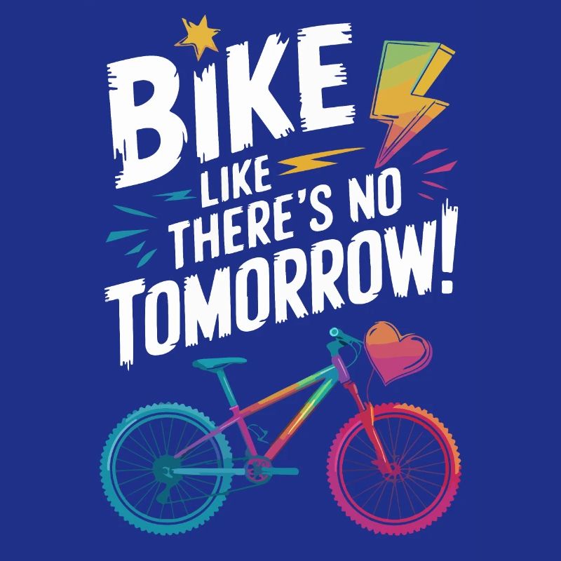 Conception de citation de motivation de vélo