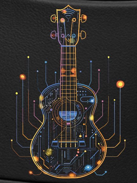 Ukulele Drawing