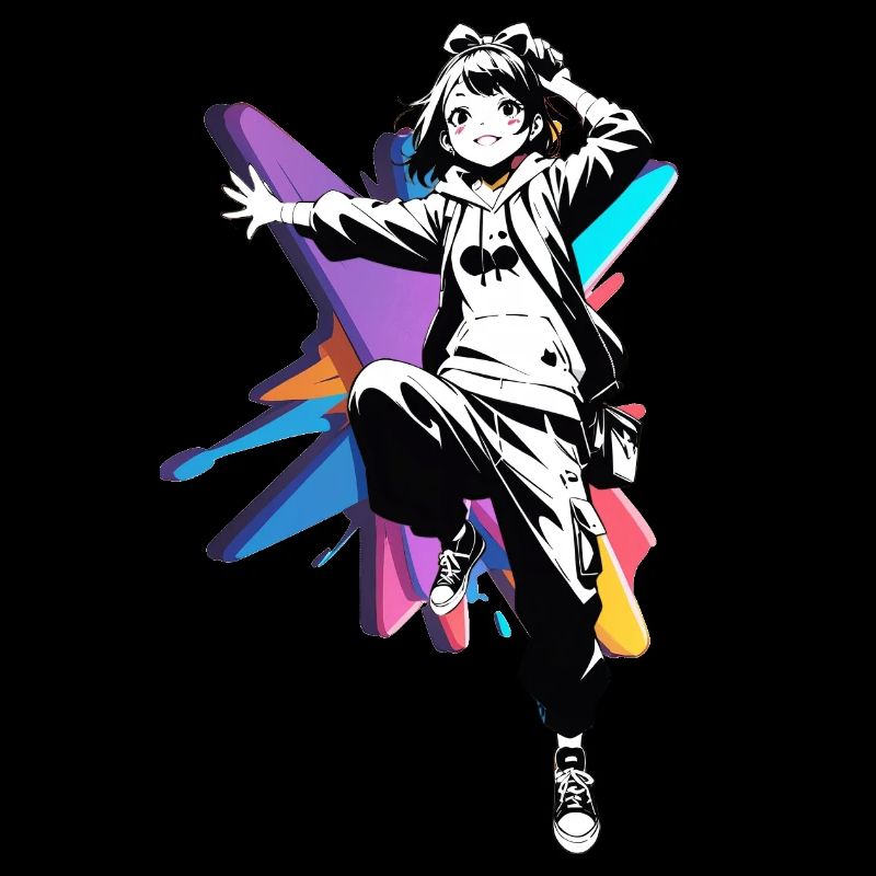 Streetart Mädchen 23246