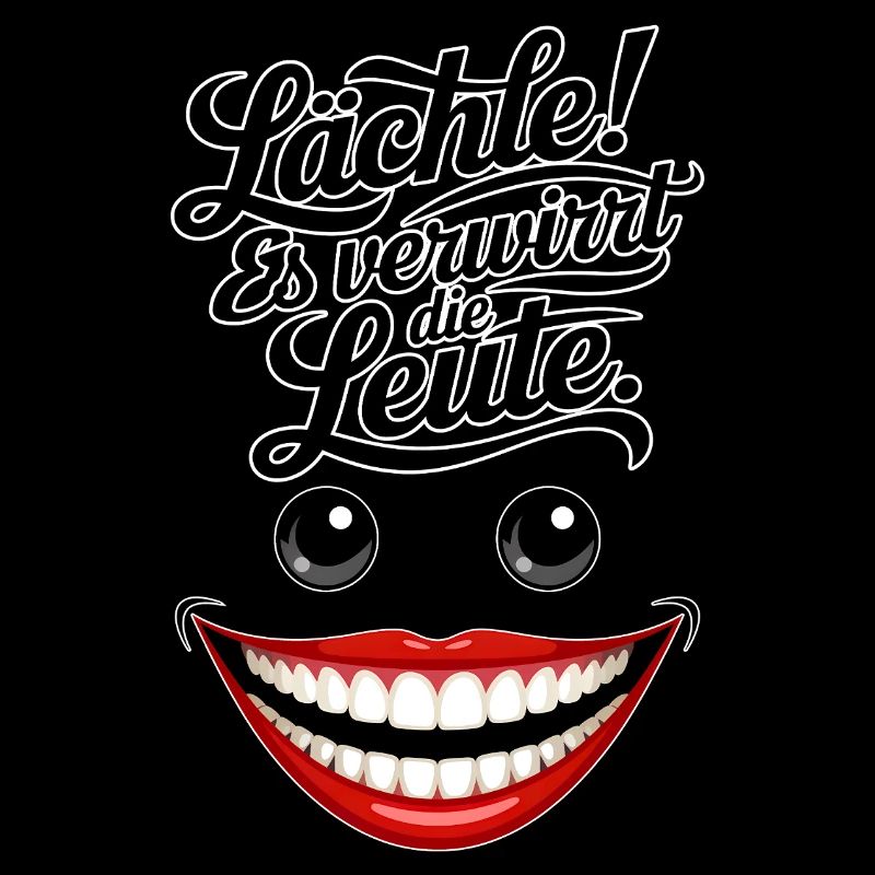 Immer lächeln