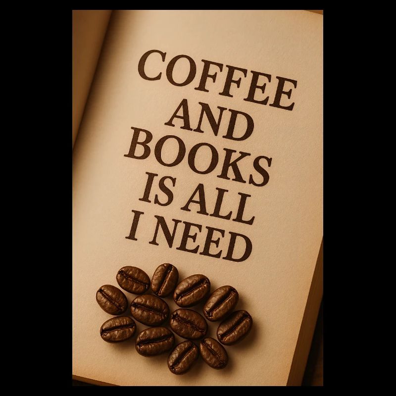 Coffee and books are all I need
