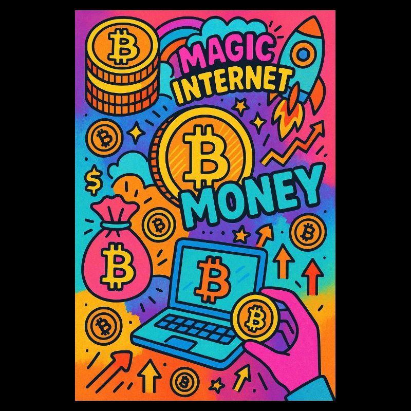 20250519 1246 Bitcoin Magic Collage simple comp