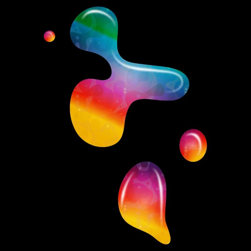 Flowing Paint Bubbles – Lava Lamp Magic