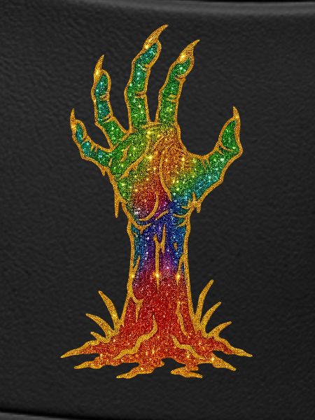 Rainbow Glitter Hand Awakening