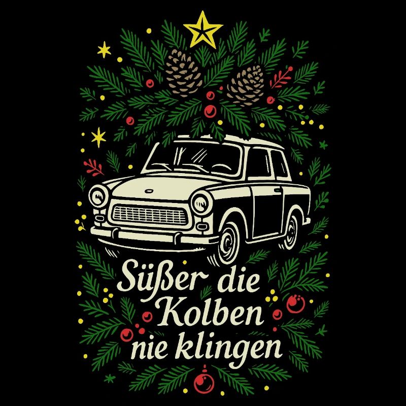 Sweeter the pistons never sound - Trabi Christmas