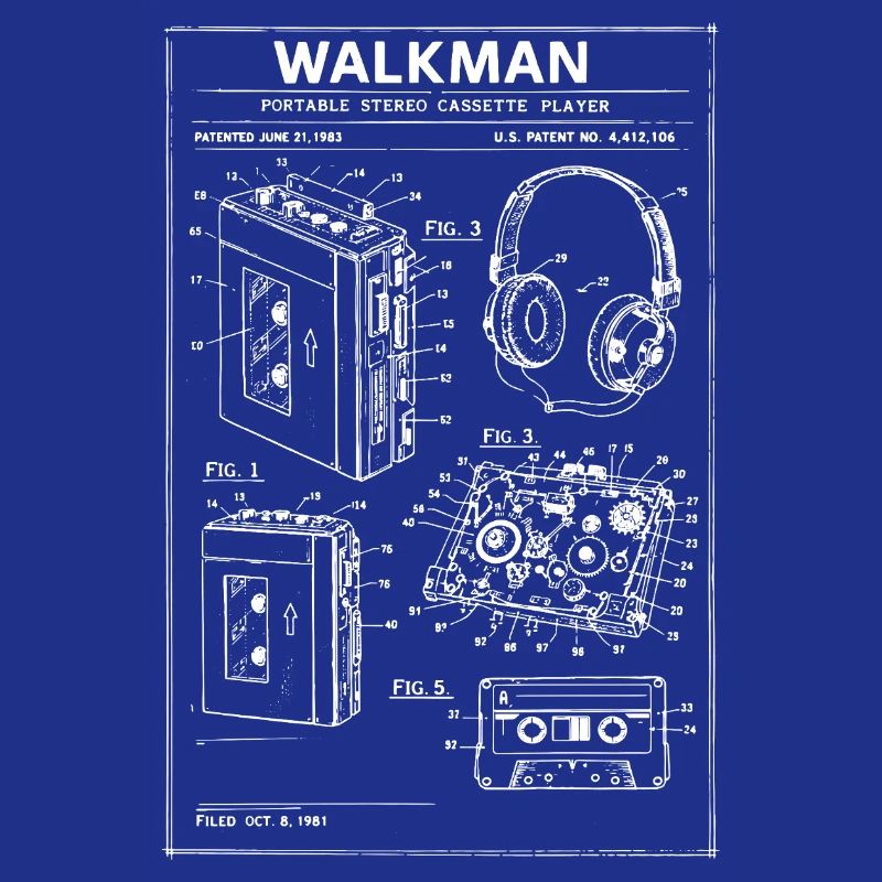 Schéma du plan Walkman