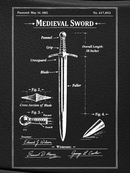 Medieval Sword Blueprint
