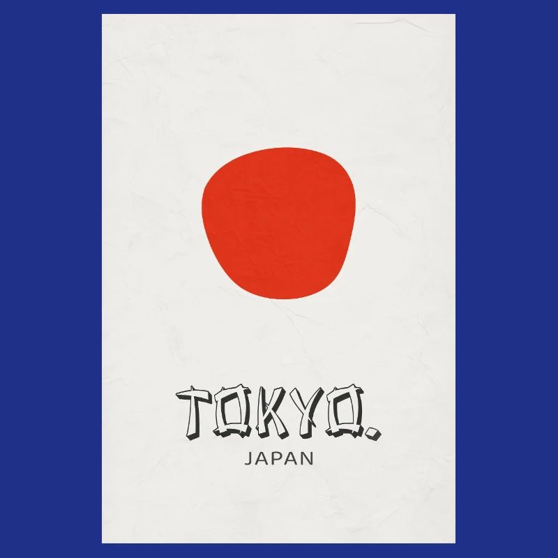 Affiche Tokyo – Déclaration de design moderne