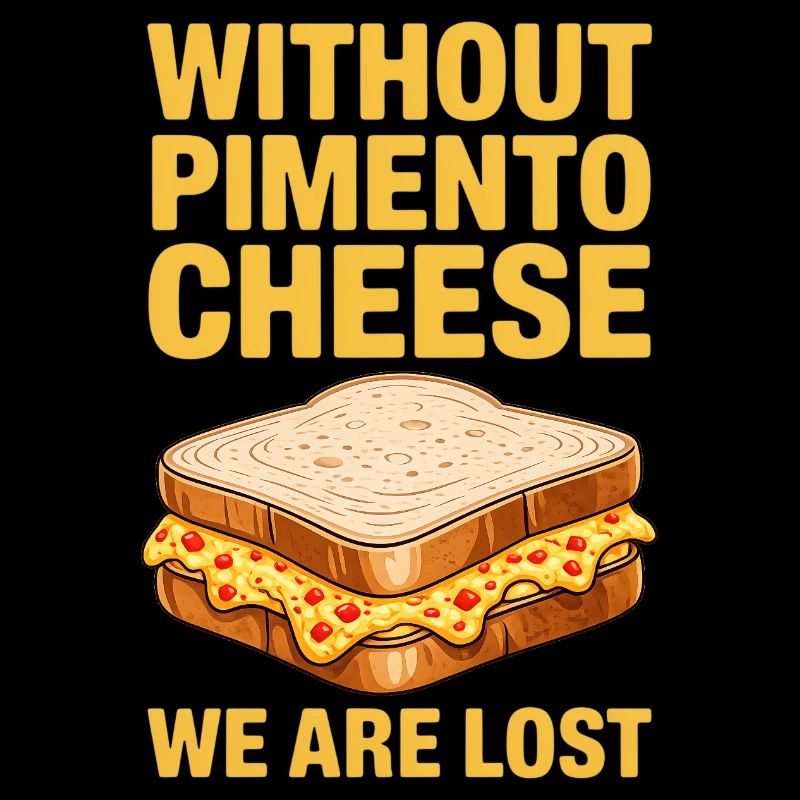 Pimento Cheese Sandwich Golf Geschenk