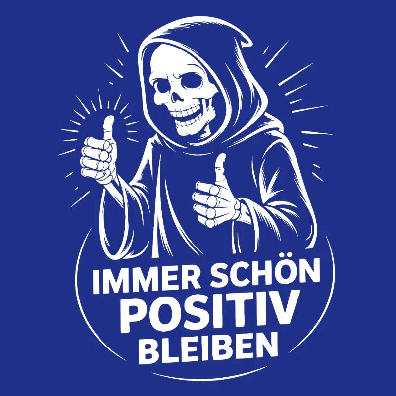 Immer schön positiv Skull Reaper Daumen hoch