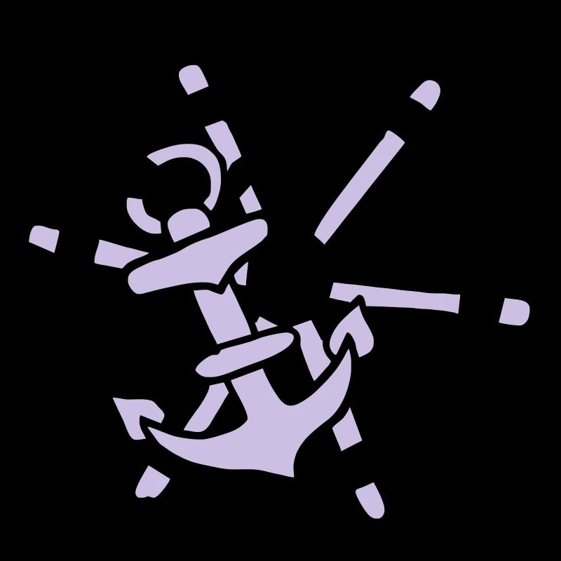 Anker Seemann Anchor Sailor Tattoo Oldschool SOS