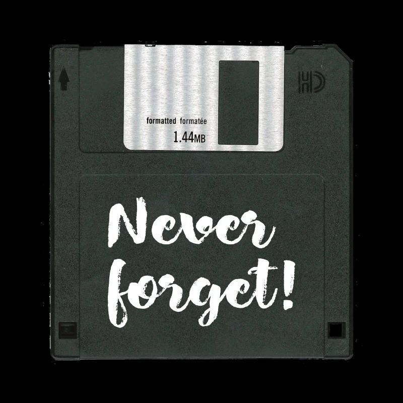 Diskette Never Forget Shirt
