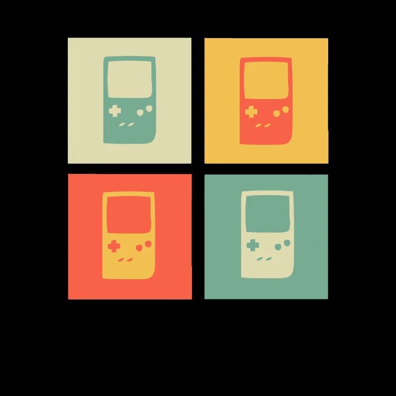 Retrogaming Gaming Ringer Old School Cadeau 2d