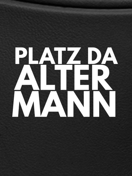 PLATZ DA ALTER MANN