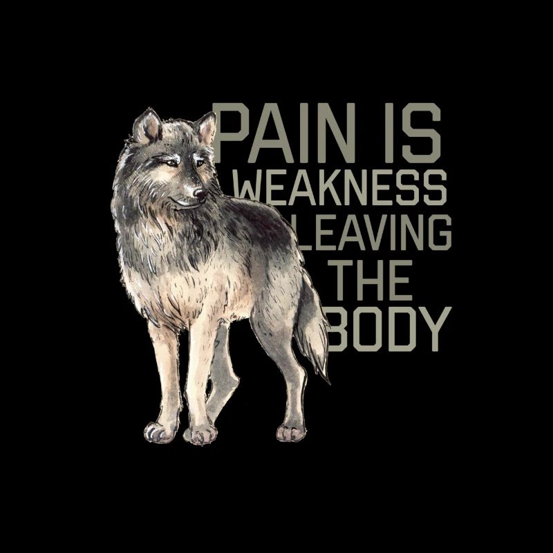 Pain is Weakness