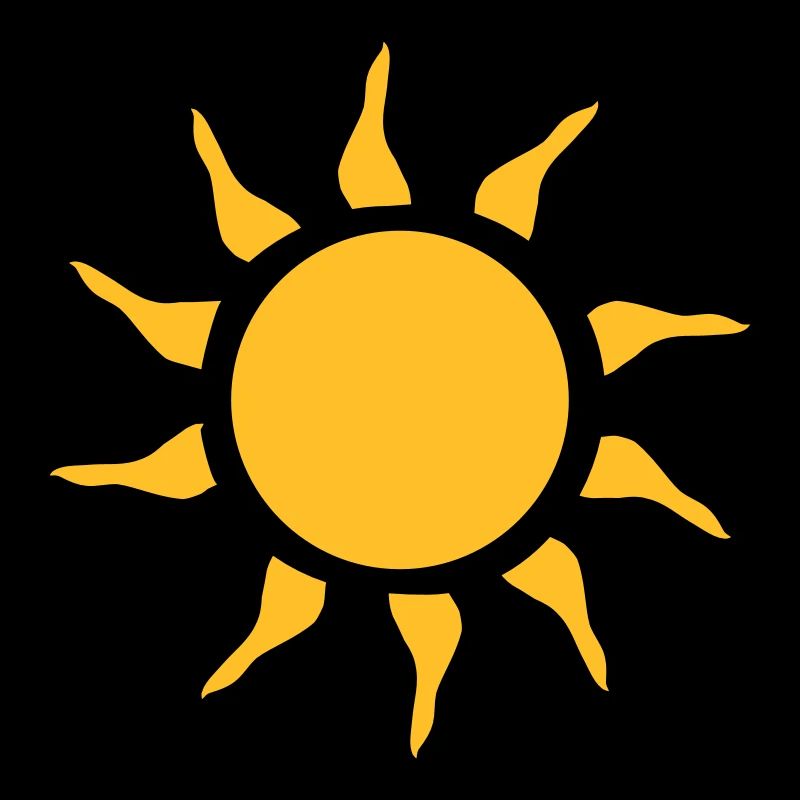 Beautiful Radiant Sun