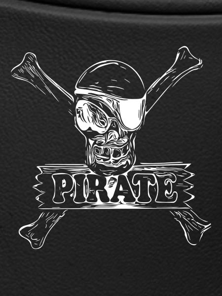 Pirate skull bones