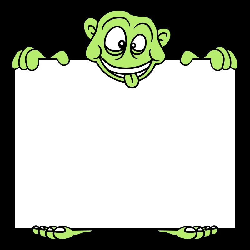 bouclier monstre tenir zone de texte écriture vide fl