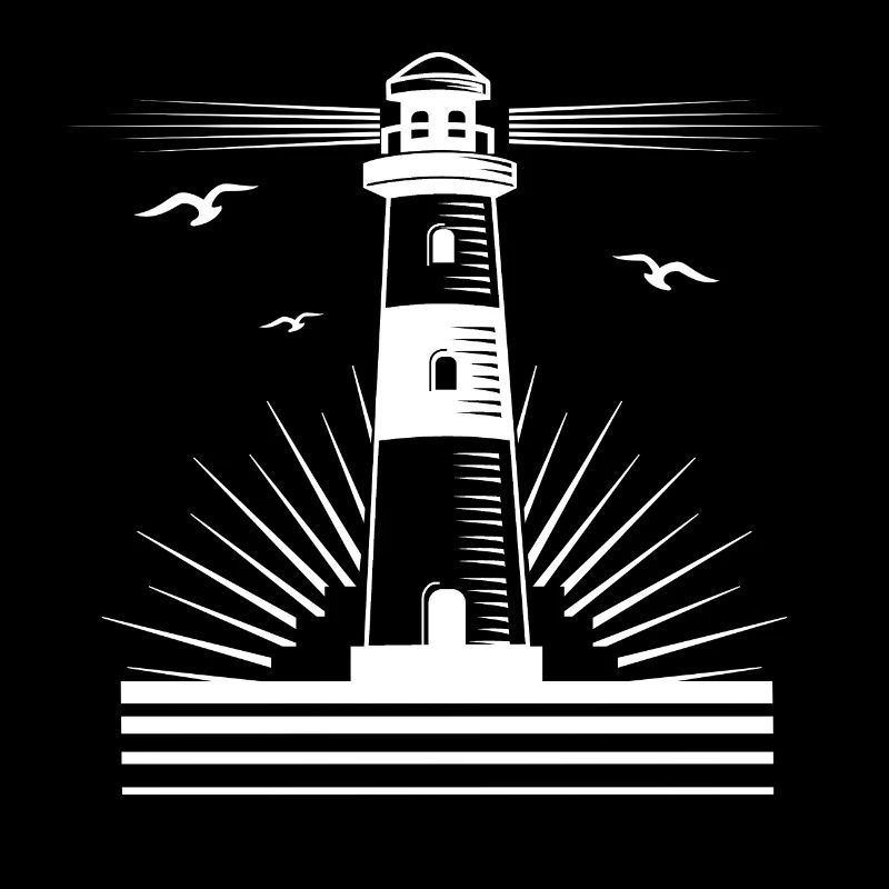 Leuchtturm am Meer