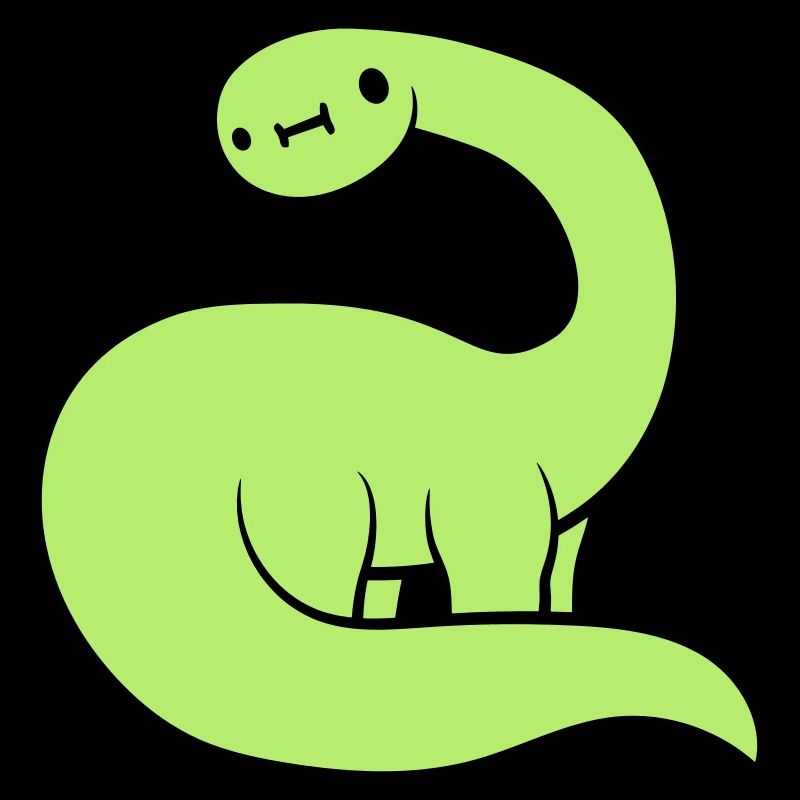 Green Long-necked Dinosaurs