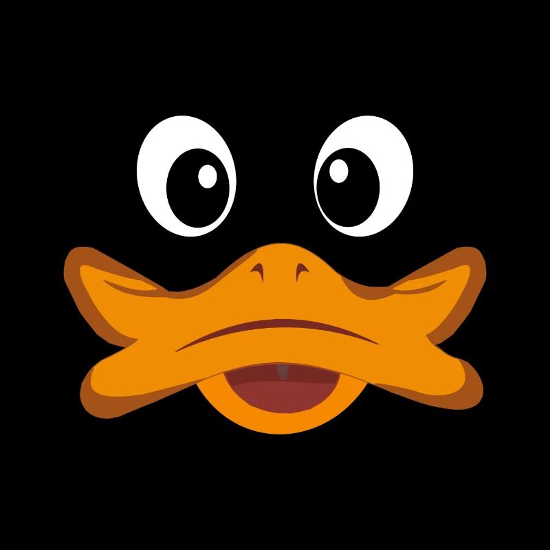 Costume de visage de canard idée de cadeau chemise Mardi Gras