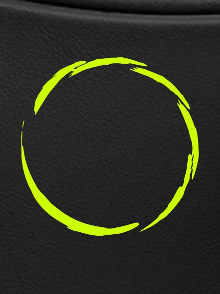 Circle symbol yellow