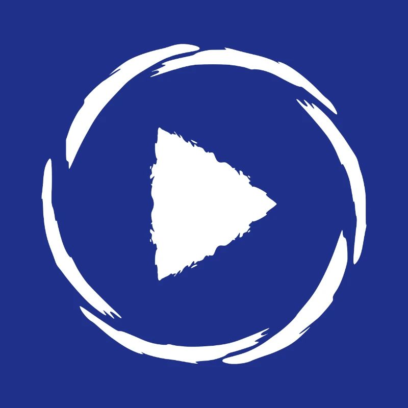 Play symbol button button