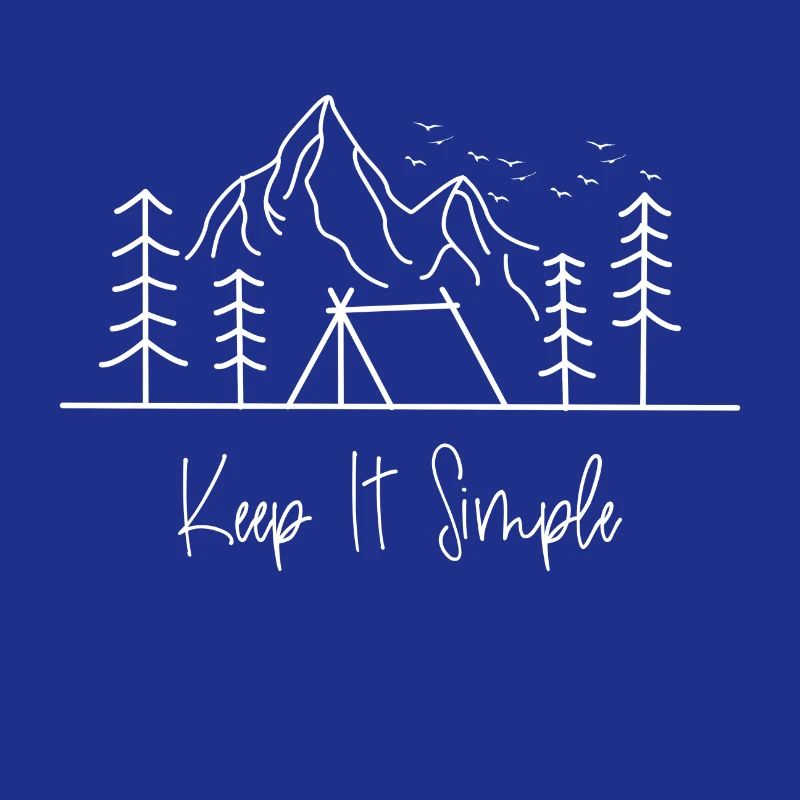 Keep it Simple - Halte es einfach Camping Van