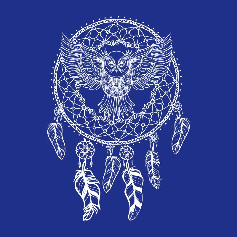 Traumfänger Dreamcatcher mit Eule Geschenk