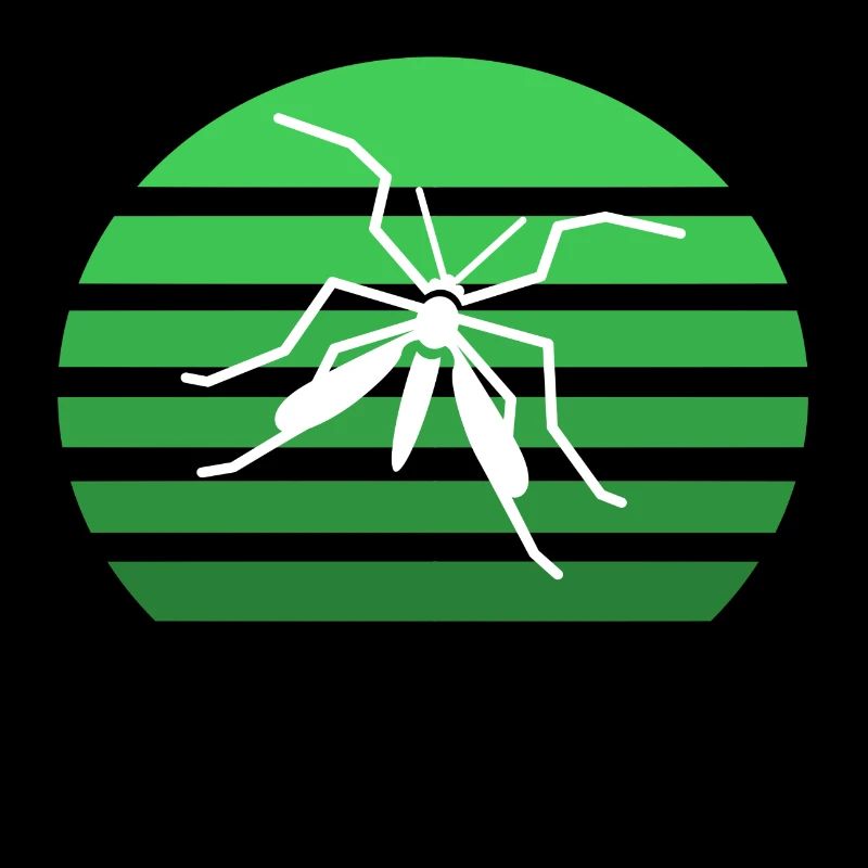 Moustique coucher de soleil