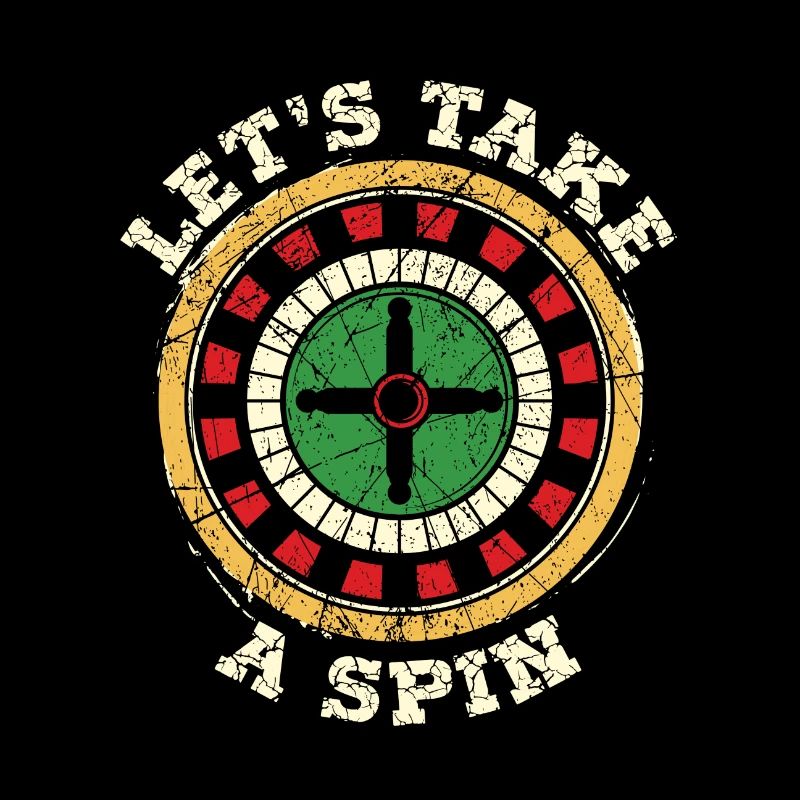 Lets take spin Croupier Roulette Casino Geschenk