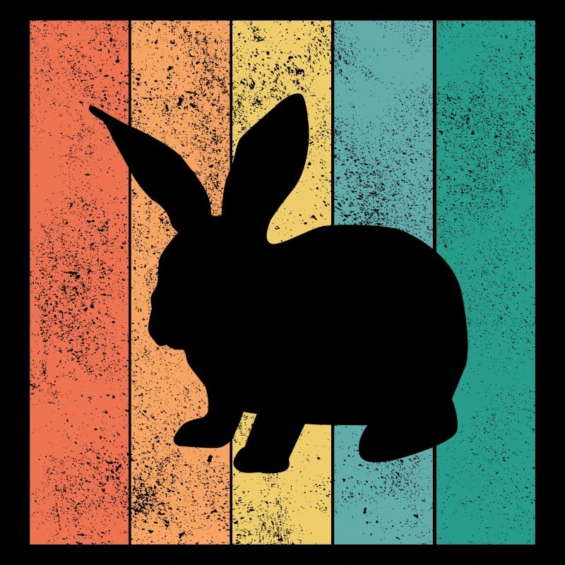 Rabbit Retro Rabbit Easter Gift