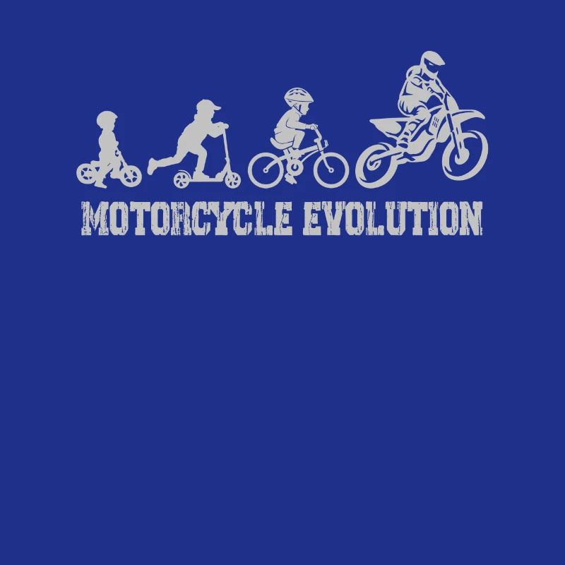Motorcycle Evolution Motocross Human Development