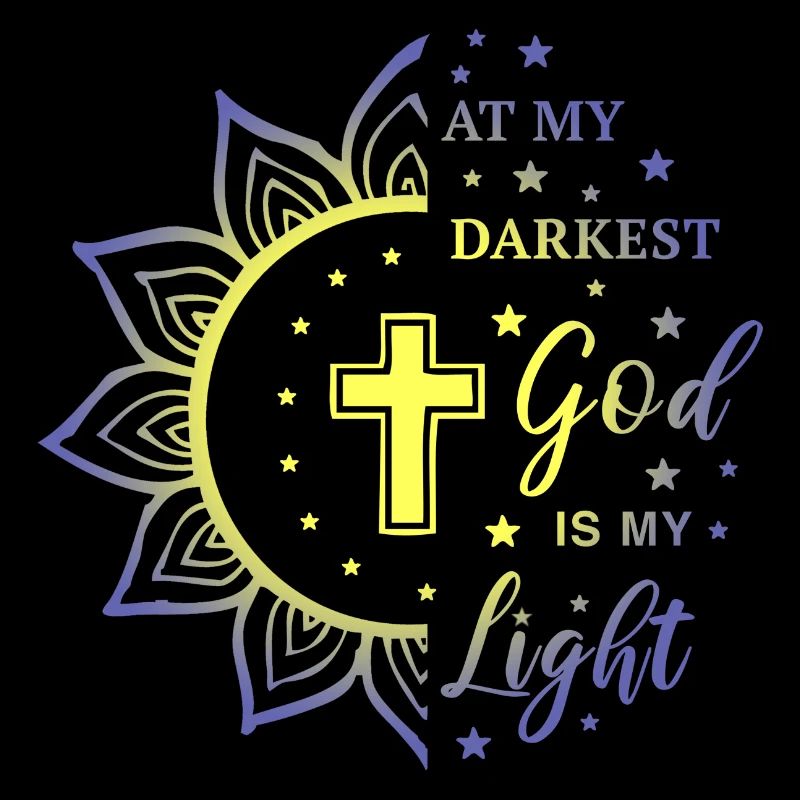 Christlich Gott Glaube Sonne Religiöses Geschenk