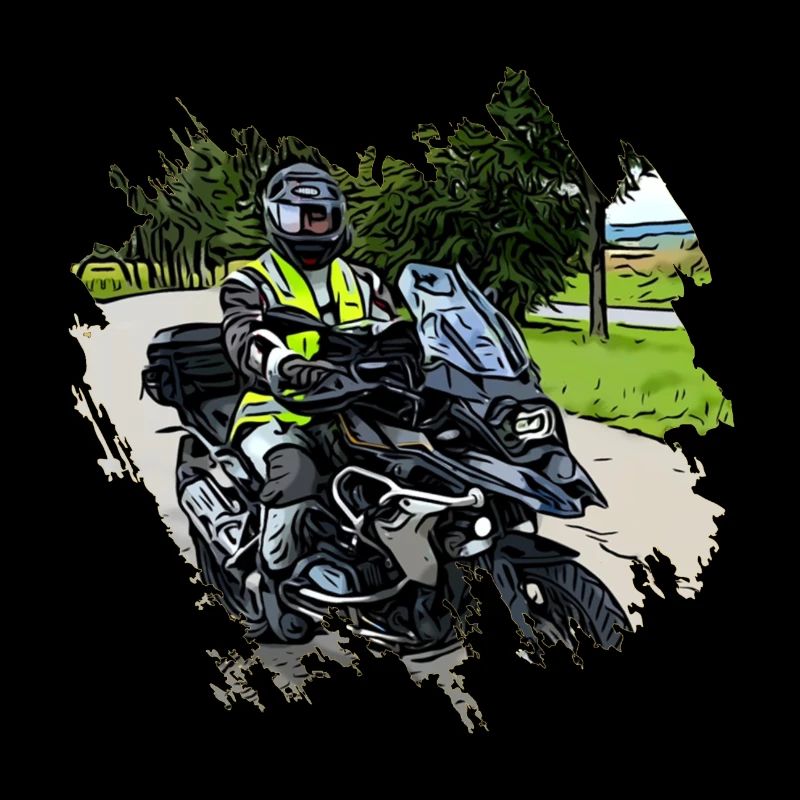 Motorradfahrer