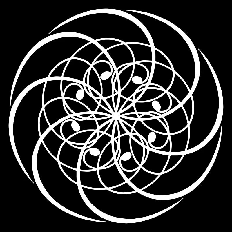 Mandala Vector Géométrique