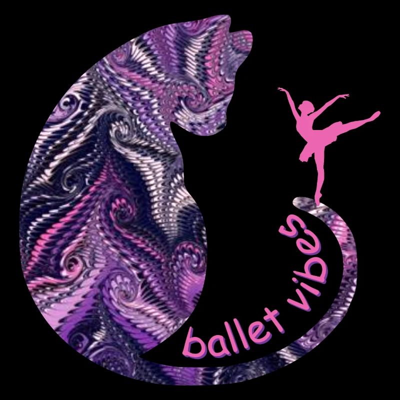 chat avec ballerine e 75