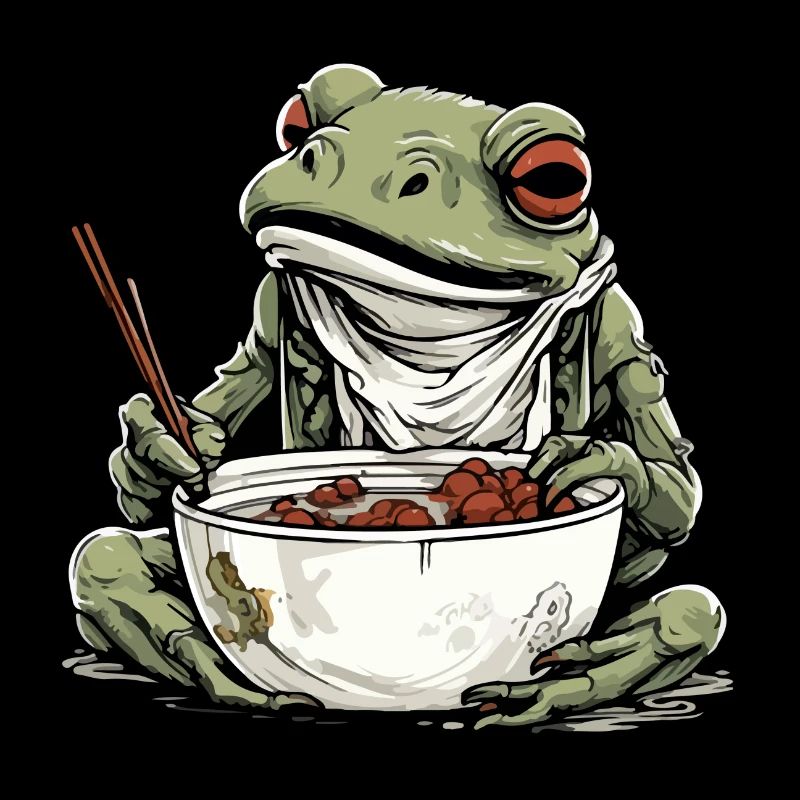 Kriko le crapaud gourmand
