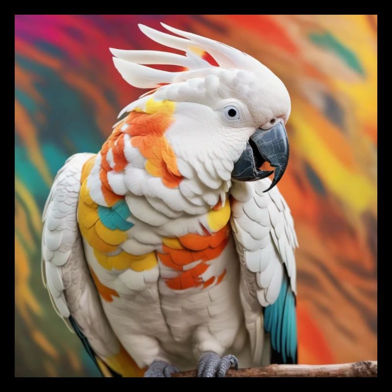 Bunter Kakadu Papagei