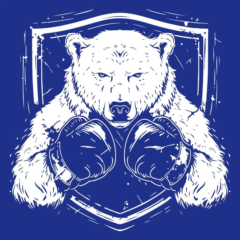 Polar Bear Polar Bear Boxer Martial Arts MMA