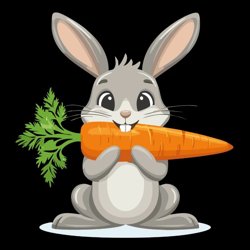 S’amuser à grignoter avec Hoppelhase