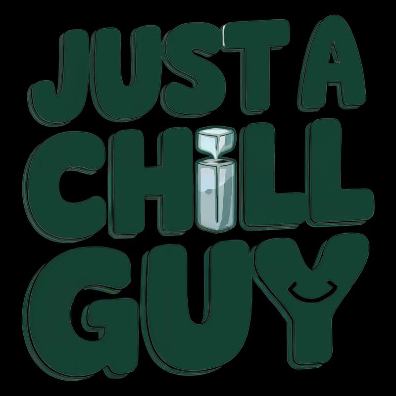 Just a Chill Guys Text